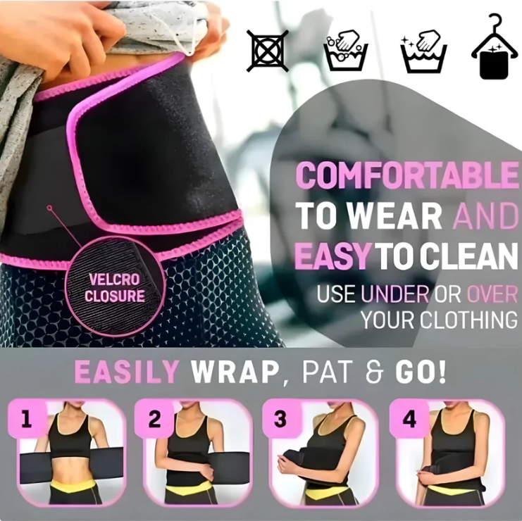 Adjustable Waist Trimmer Belt